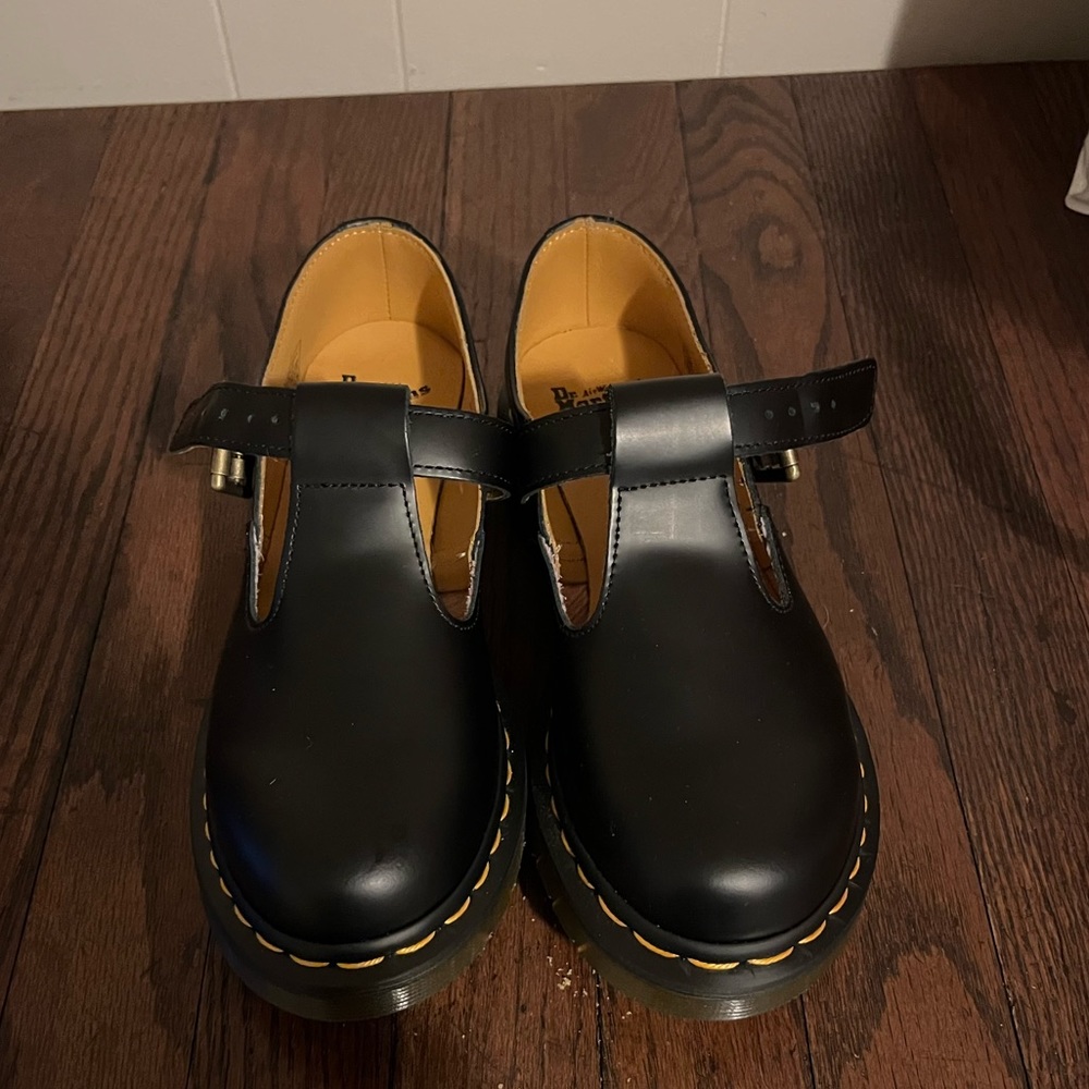 Black size 7 Doc Martens. Never worn.